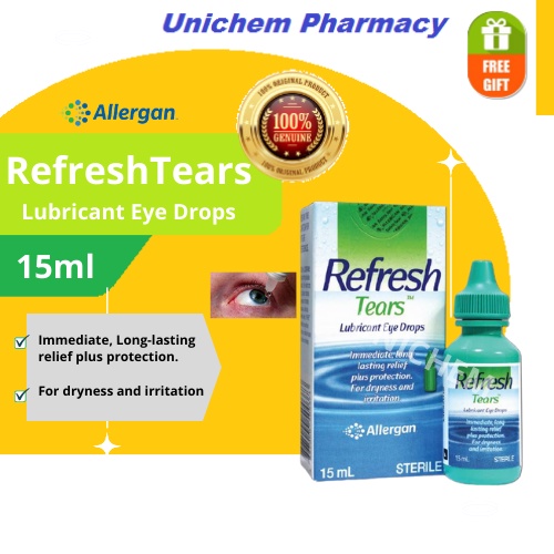 [SHOCKING SALE] REFRESH TEARS Lubricant Eye Drop 15ml [Exp 08/2025 ] Shopee Malaysia