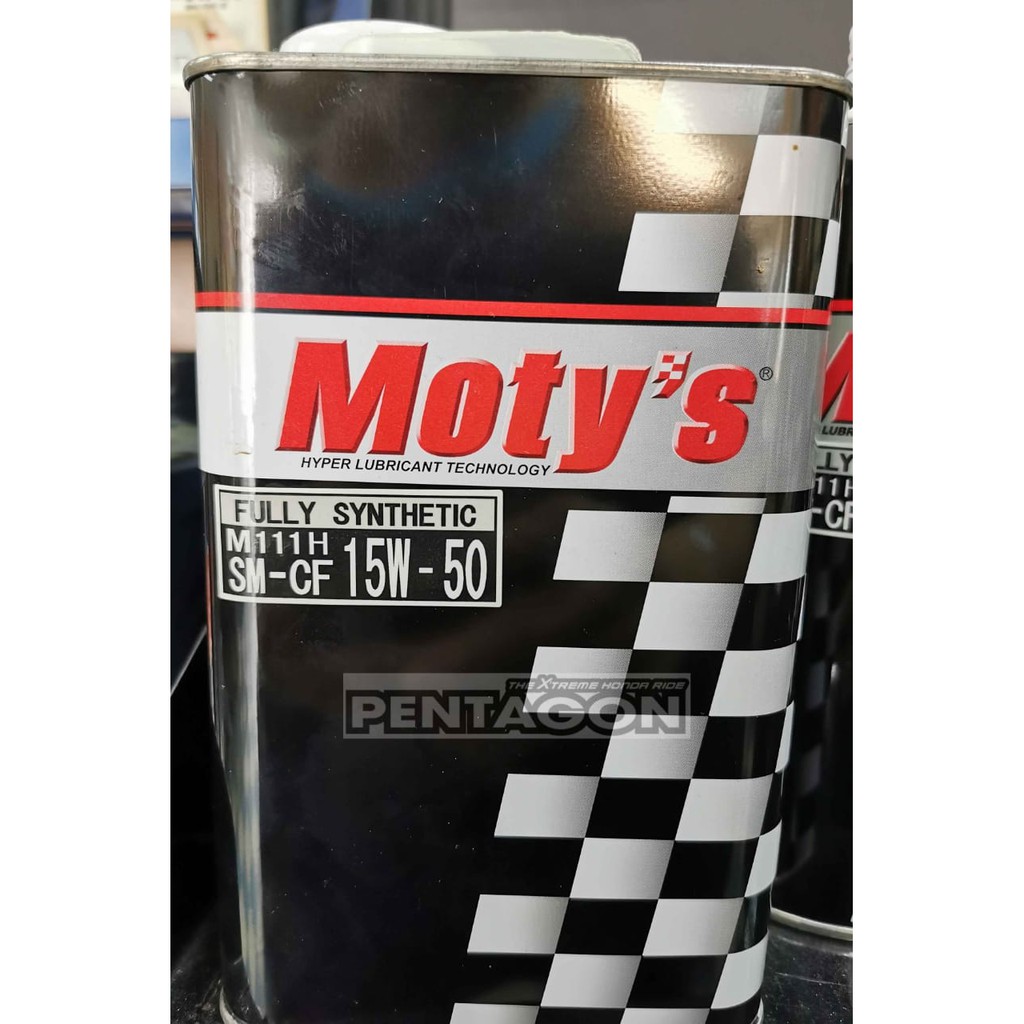 Moty's Fully Synthetic Engine Oil M111H 10w40 15w50 (1L) Made In