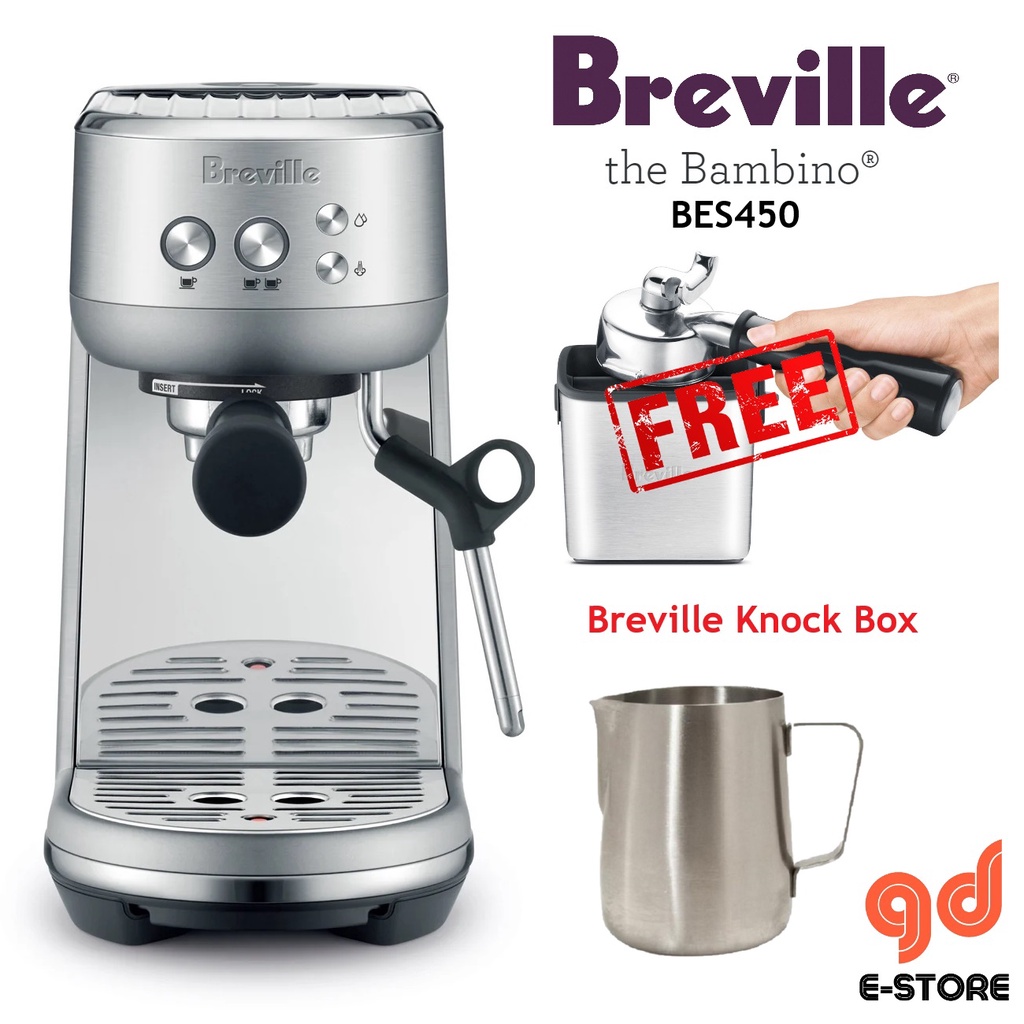 Breville The Bambino BES450 Espresso Machine Coffee Maker Shopee Malaysia