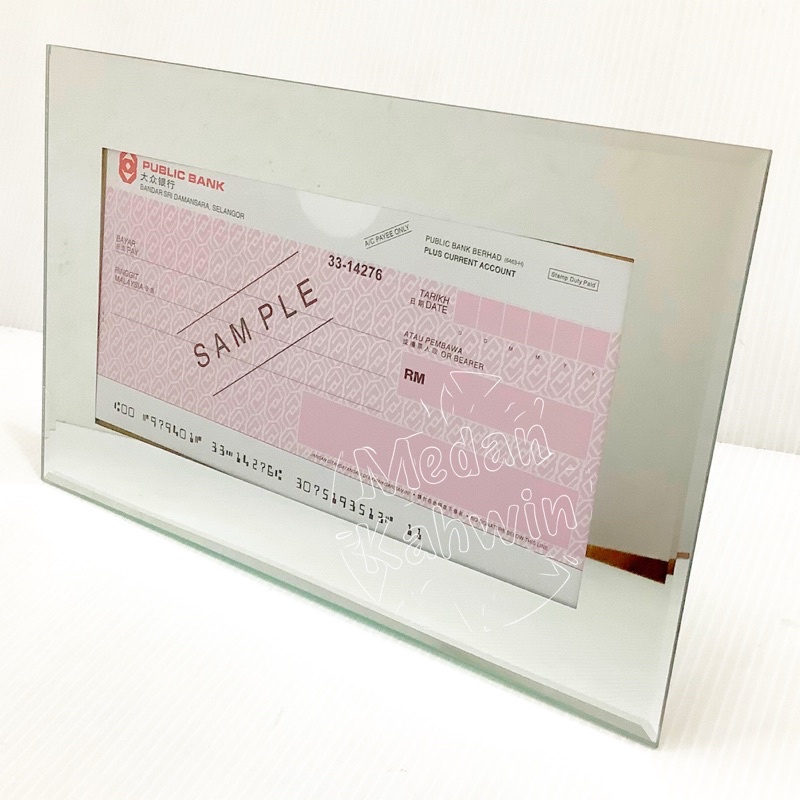 #SV0085 Frame Cek Papan Kayu Board Cheque Frame @ 9 pilihan | Shopee ...