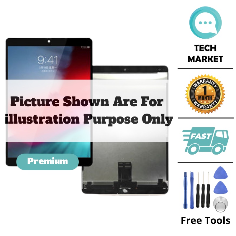 OEM LCD Display Touch Screen Digitizer For IPad Pro 10.5 2017 - A1701 A1709 A1852 - Black