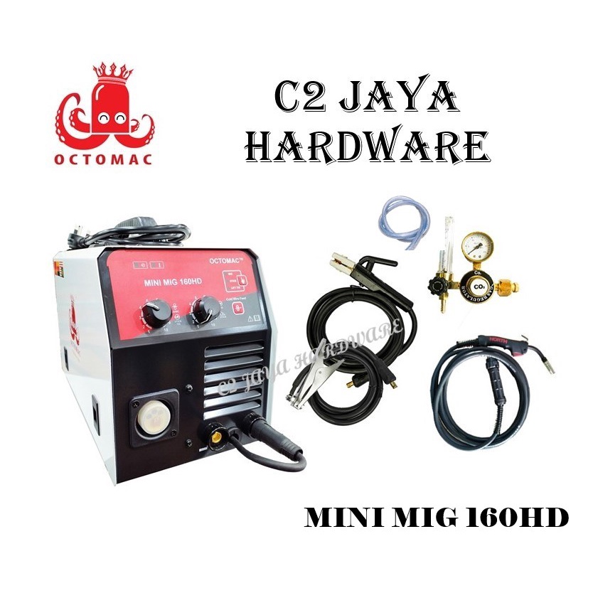 OCTOMAC MIG Welding Machine ( MINI MIG 160HD ) Shopee Malaysia