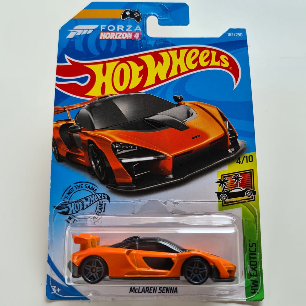 Hot Wheels McLaren Senna (Orange) - 100% Original Hot Wheels | Shopee ...