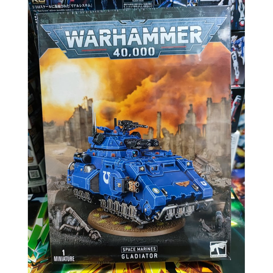 Warhammer 40K Space Marines Gladiator Valiant Lancer Reaper | Shopee ...