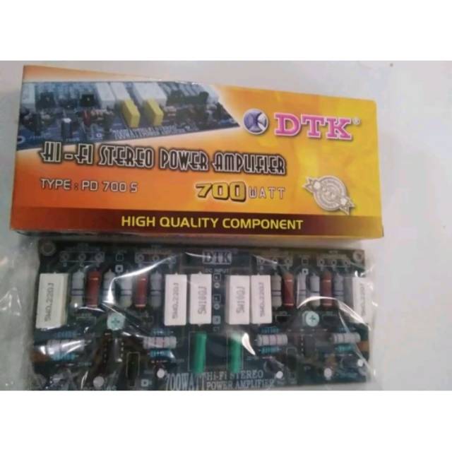 Hifi Stereo Power Amplifier Driver Kit 700W DTK PD 700S | Shopee Malaysia