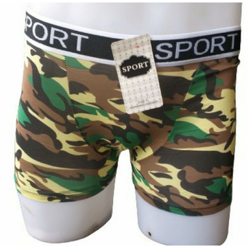 KATUN Men's army Boxer underwear. Men's boxers with cotton spandex ...