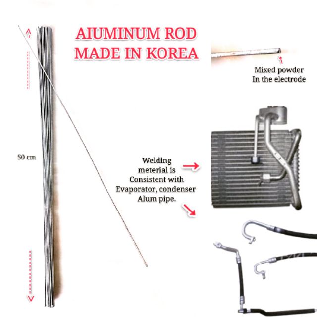 CAR AIRCOND & RADIATOR ALUMINIUM WELDING ROD | Shopee Malaysia