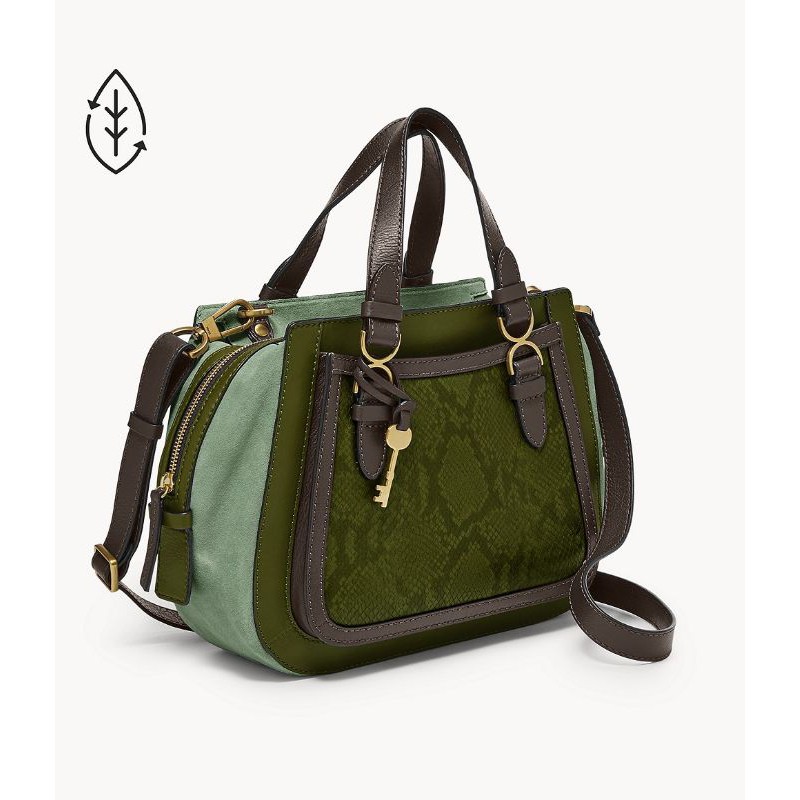 Fossil brooke satchel sale