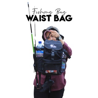 Multifunctional Slim Waist bag Casting Fishing bag