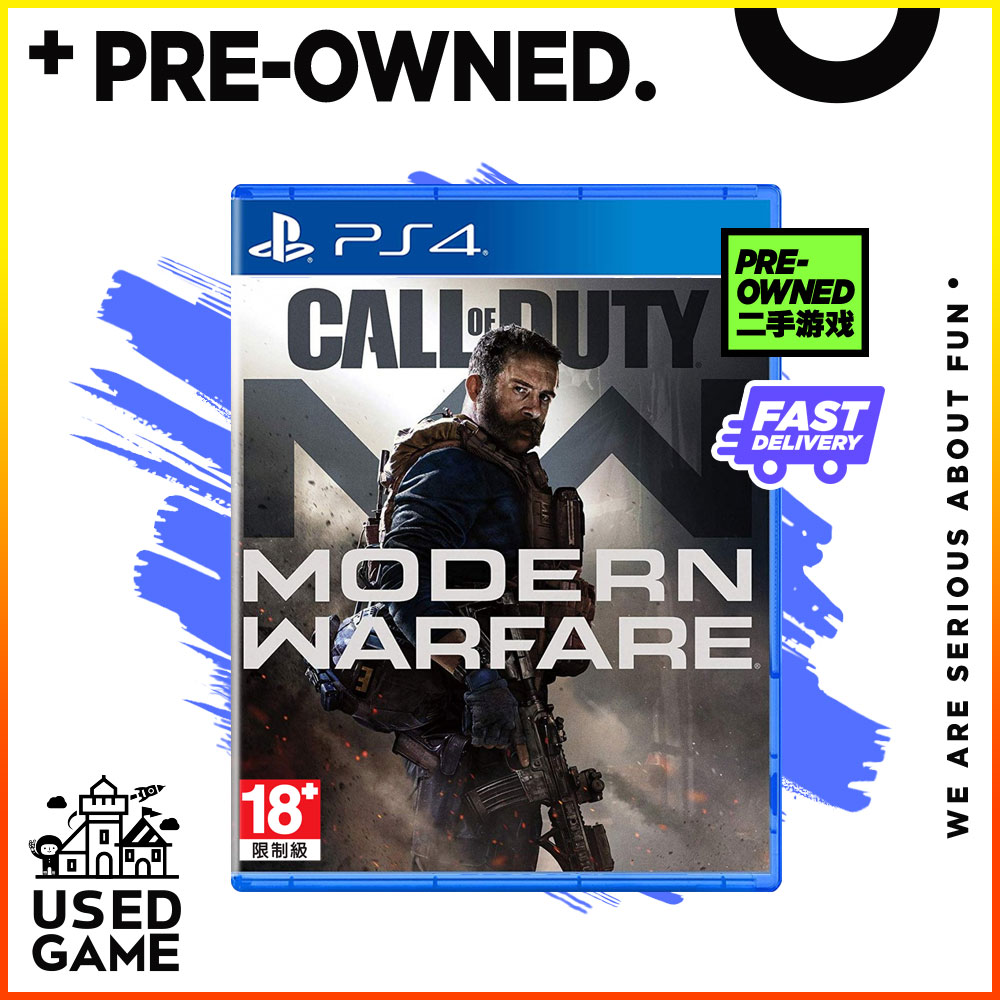 Modern warfare shop ps4 pre owned