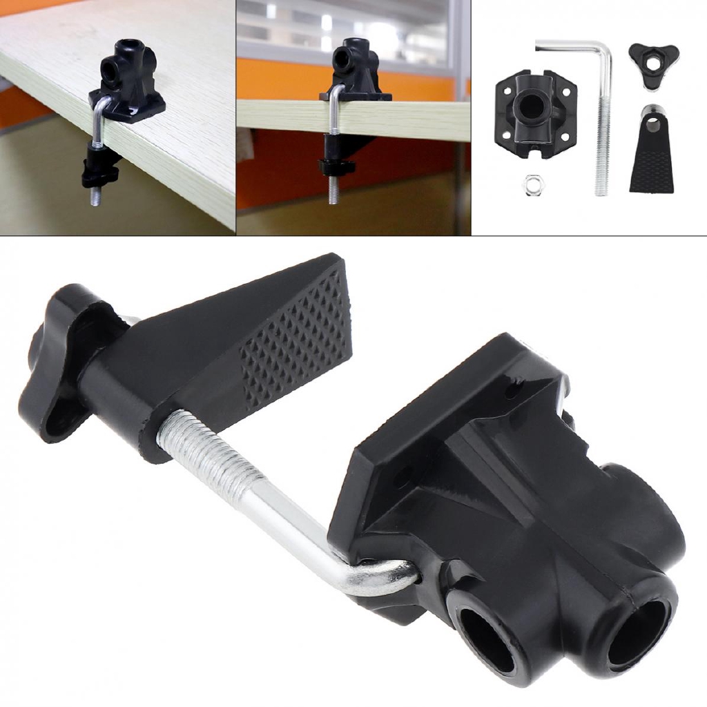 Universal Bracket Clamp Desk Lamp Camera Fixed Metal Holder | Shopee ...