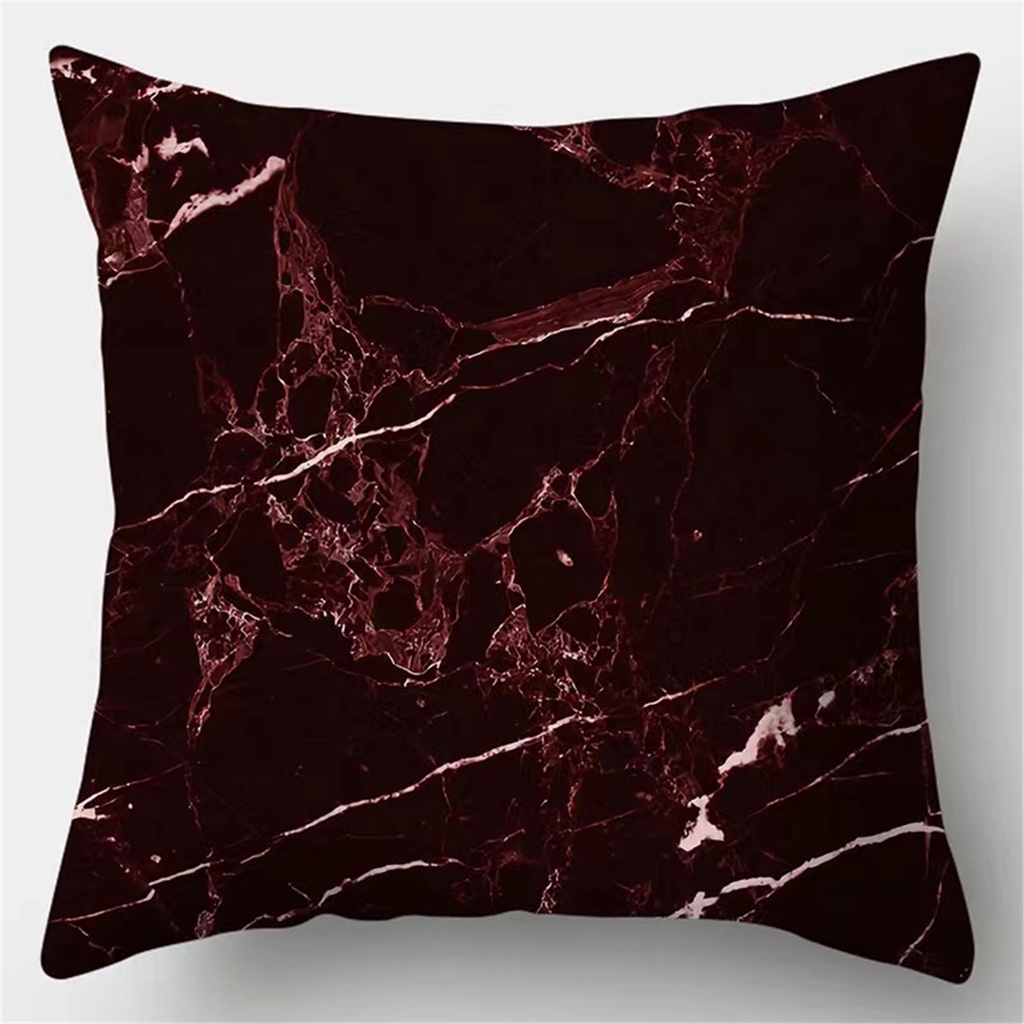 Red Geometric pillow case 40 x 40.45 x 45.50 x 50.60 x 60. Living room