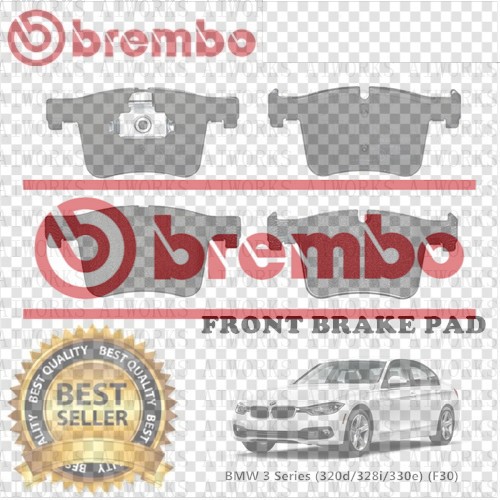 BREMBO BMW F30 320d 328i 330e Front Rear Disc Brake Pad Shopee Malaysia