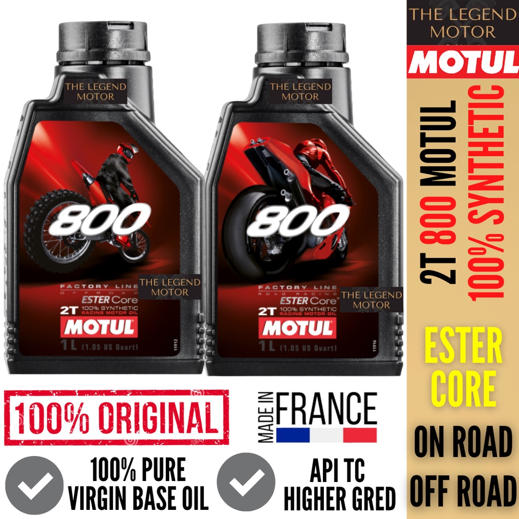 Motul 800 2T Off Road Racing Synthetic Engine Oil - Cycle Gear