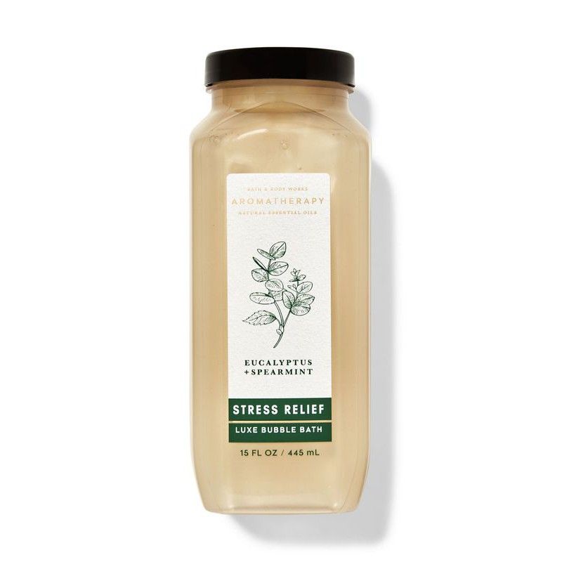 Aromatherapy bath and body works luxe bubble bath stress relief