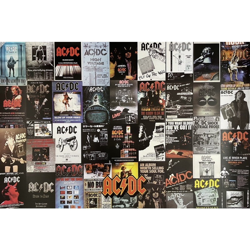 AC DC Band Poster | Shopee Malaysia
