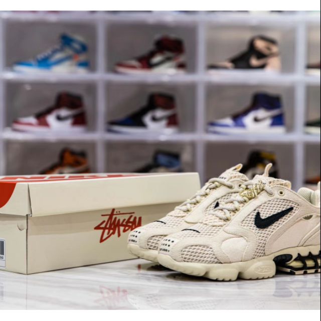 Stüssy x nike air zoom spiridon cage 2 online fossil