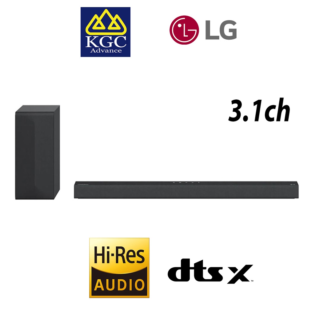 LG S65Q 3.1 ch High Res Audio Sound Bar with DTS Virtual:X