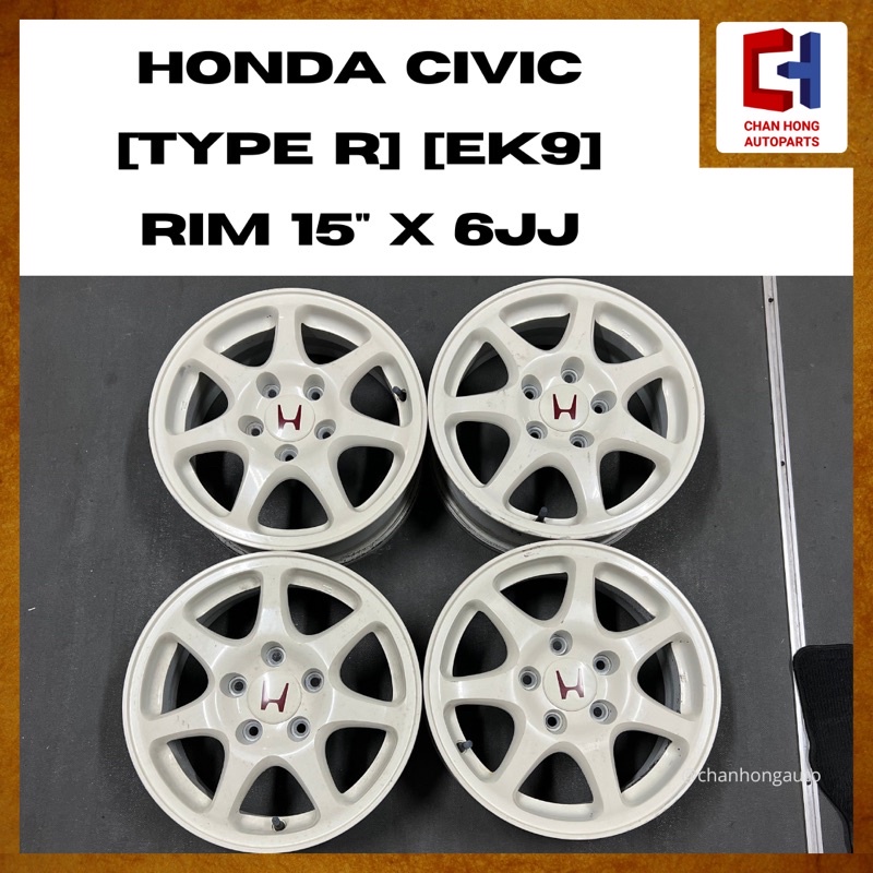 Honda Civic [Type R][EK9] Rim [15” x 6JJ][Original from Japan 🇯🇵][Used ...
