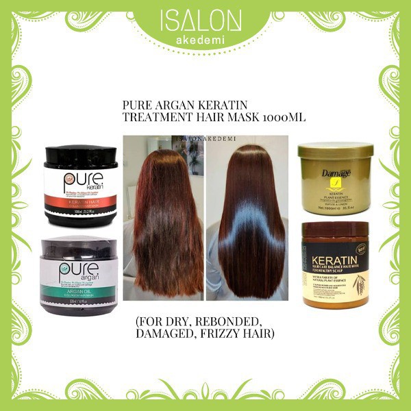 AVOSSO/PURE ARGAN OIL COLLAGEN / KERATIN TREATMENT HAIR MASK 1000ML