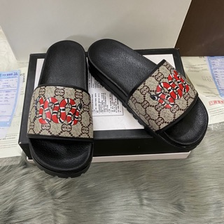 Gucci slides best sale with snake