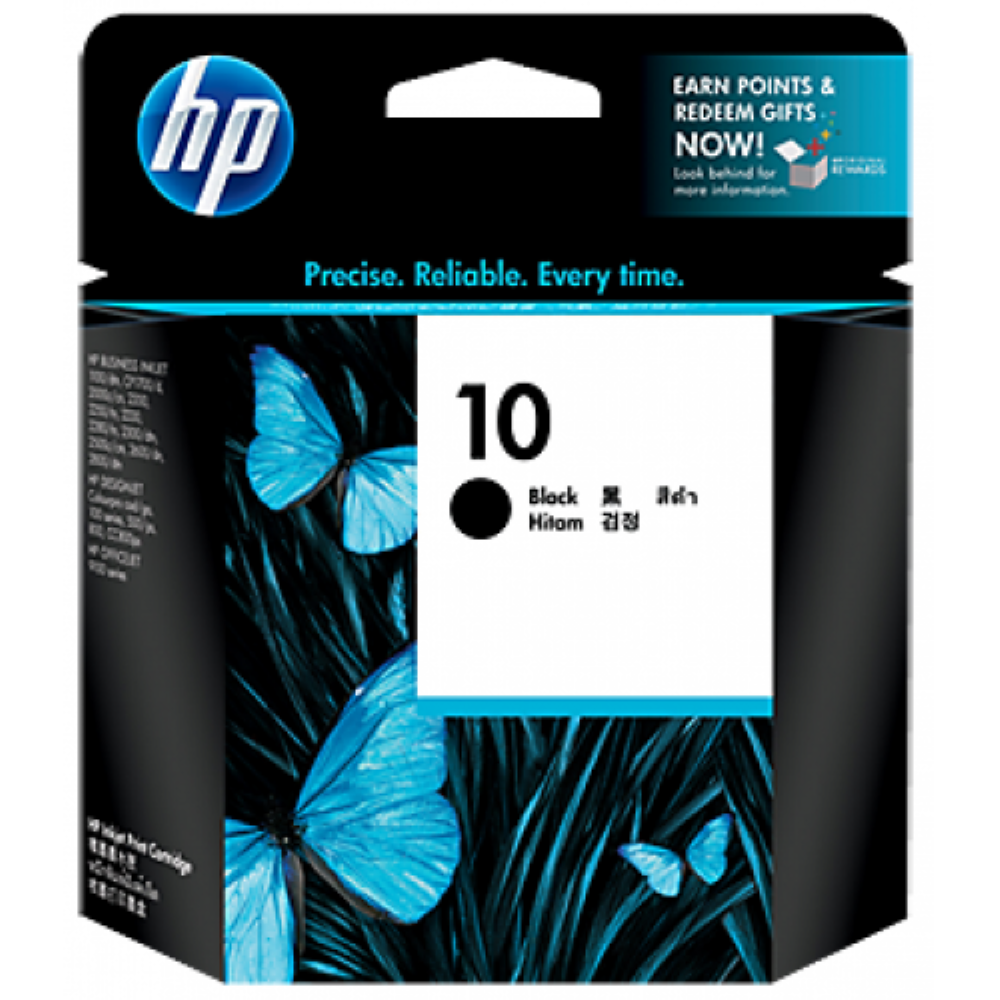 HP 10 Black Ink Cartridge (C4844A) | Shopee Malaysia