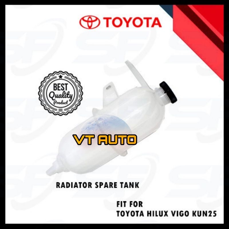 TOYOTA HILUX VIGO KUN25 KUN26 / FORTUNER / PRADO RADIATOR RESERVOIR ...