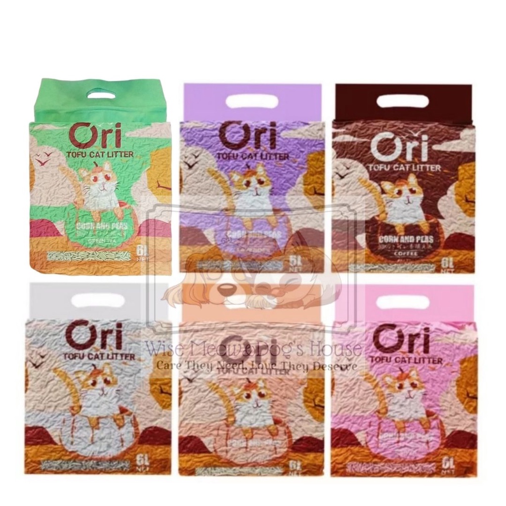 Ori Tofu Cat Litter Pasir Kucing Soya Tofu Litter (6L) Shopee Malaysia