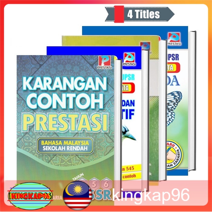 Ready Stock Buku Rujukan Bahasa Melayu Sekolah Rendah Penguasaan Bahasa And Karangan Tahun 45 8795