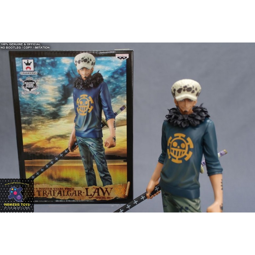Mô Hình One Piece - Super Master Stars Piece Trafalgar Law  The Brush Chinh Hang Banpresto Nhat Ban