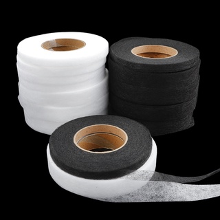 6 Rolls White Black Double Sided Sewing Accessory Adhesive Tape