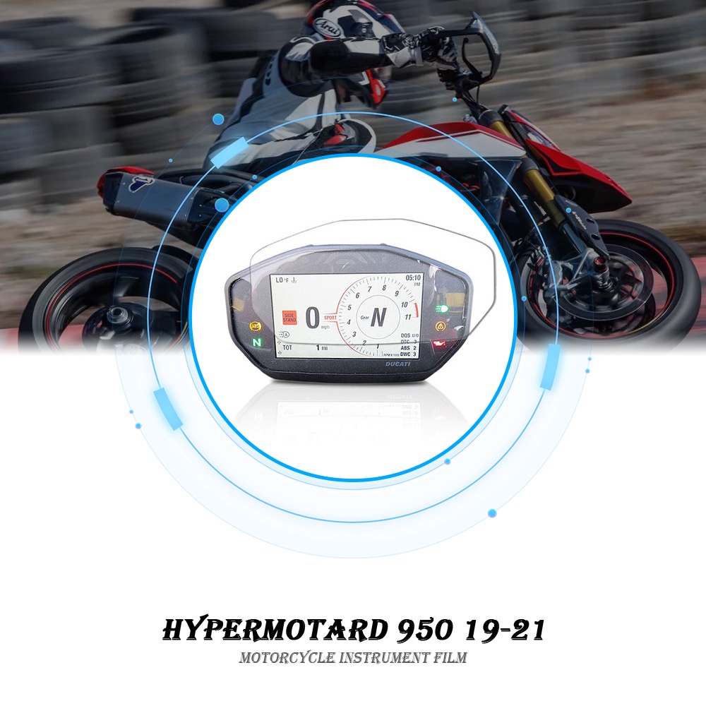 For Ducati Hypermotard 950 2019-2021 2020 Motorcycle Instrument Cluster ...