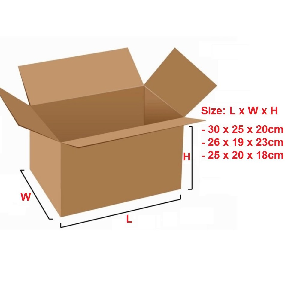 Kotak Corrugated Carton Box Hard Paper Packaging Protection Packing ...