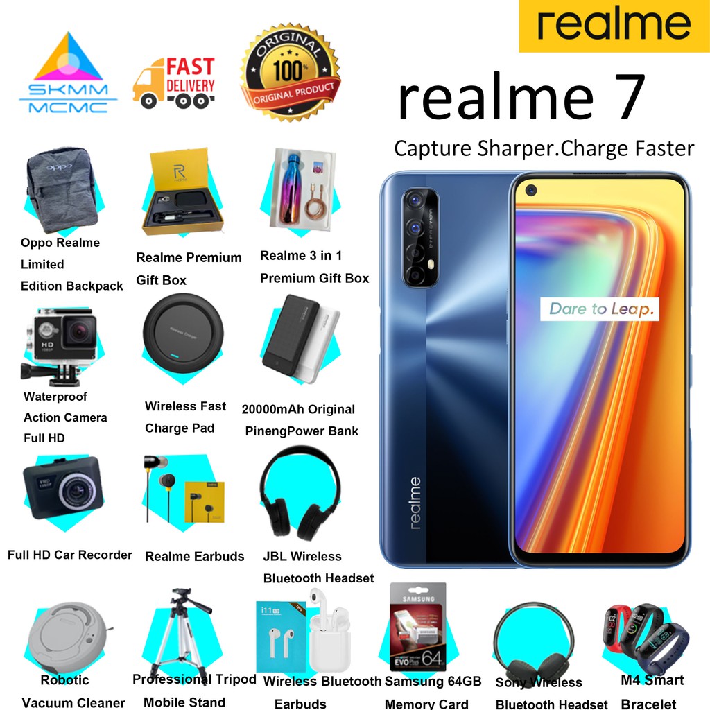 Realme 7 pro earbuds hot sale