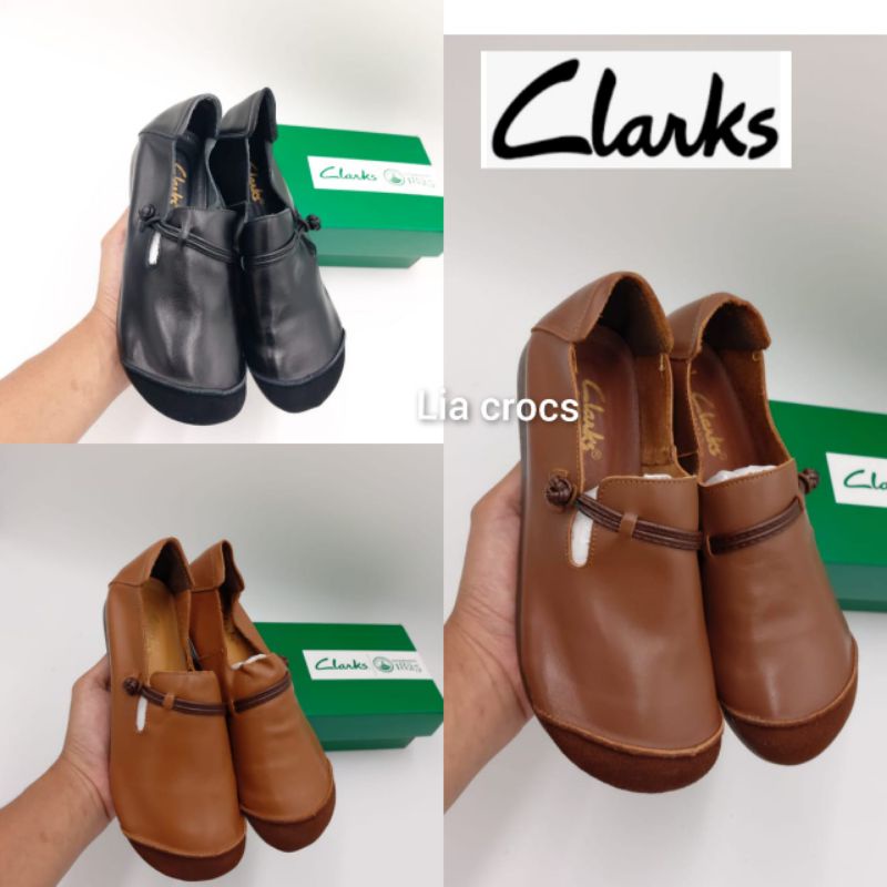 Clarks Shoes Women/clarks Shoes slip Strap flat | Shopee