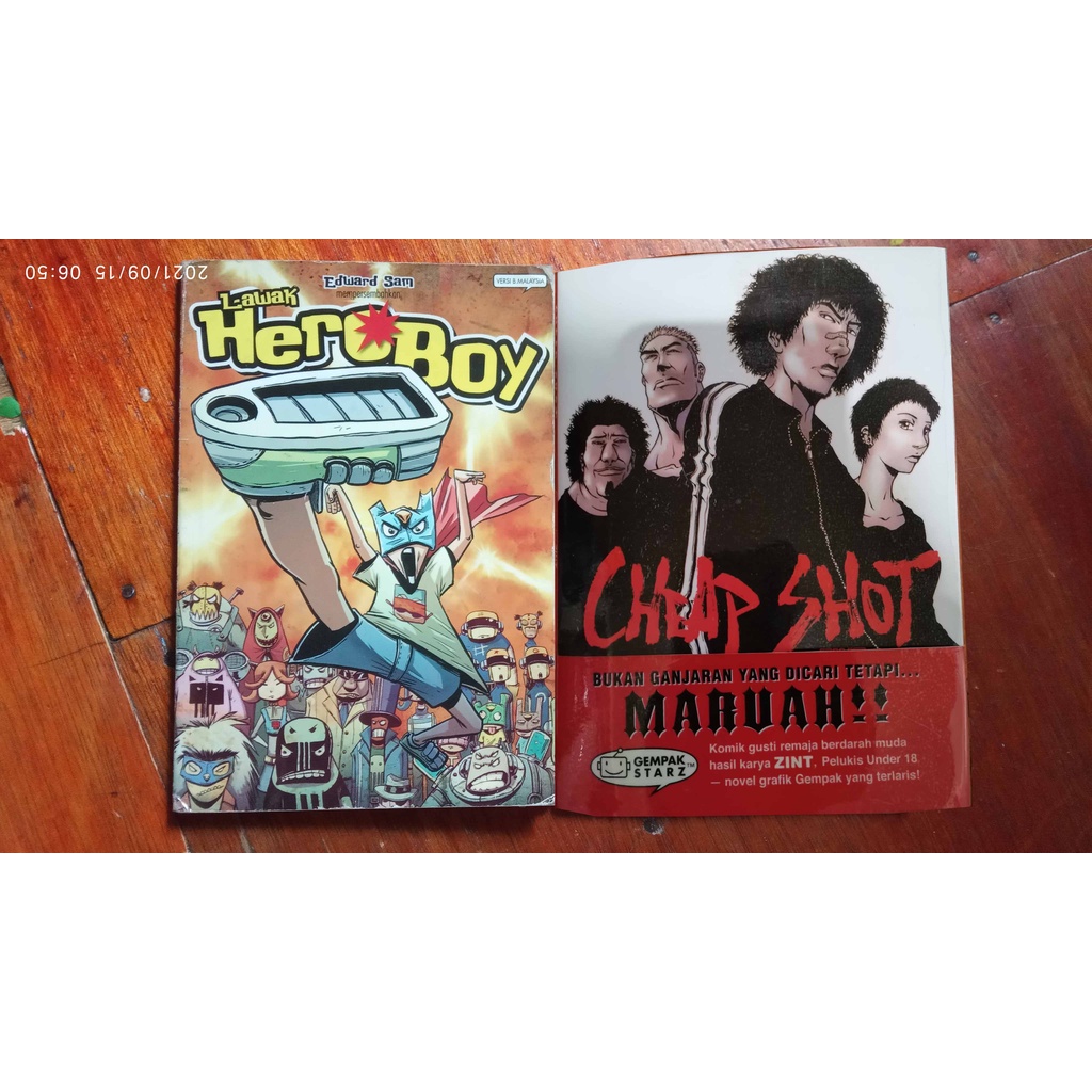 Cheapshot komik zint gempakstarz + Lawak Heroboy | Shopee Malaysia