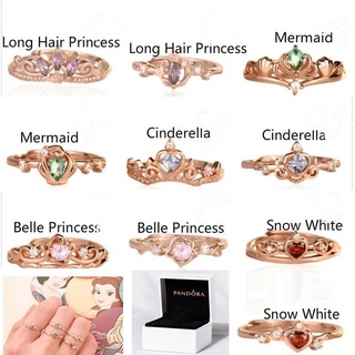 Pandora collection deals disney princess rings
