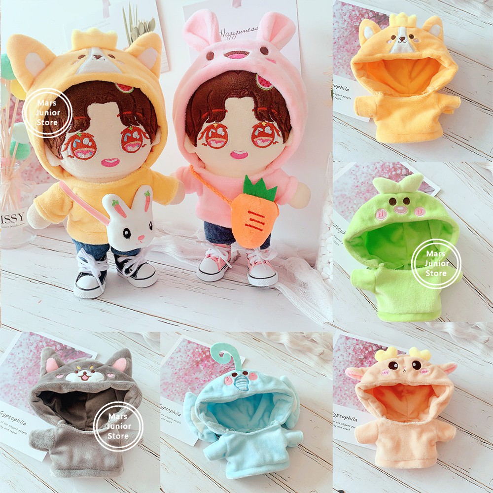 Kpop Ready to ship 20CM BTS Bangtan Boys Doll Rabbit Frog Husky