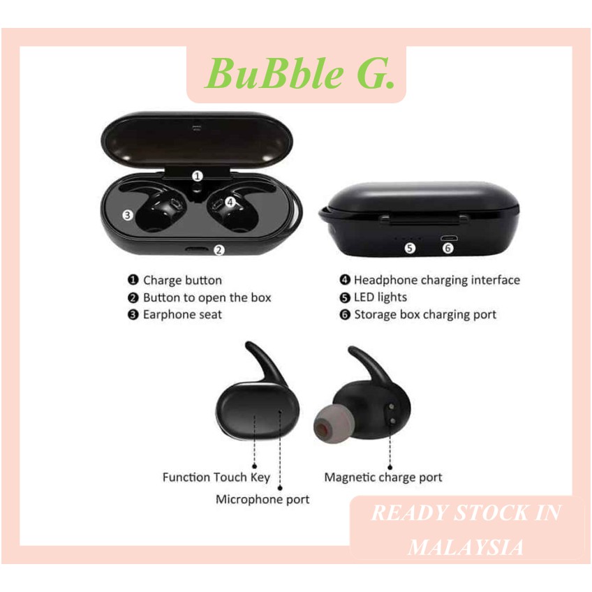 JBL TWS 4 TRUE WIRELESS STEREO BLUETOOTH EARPHONES Shopee Malaysia