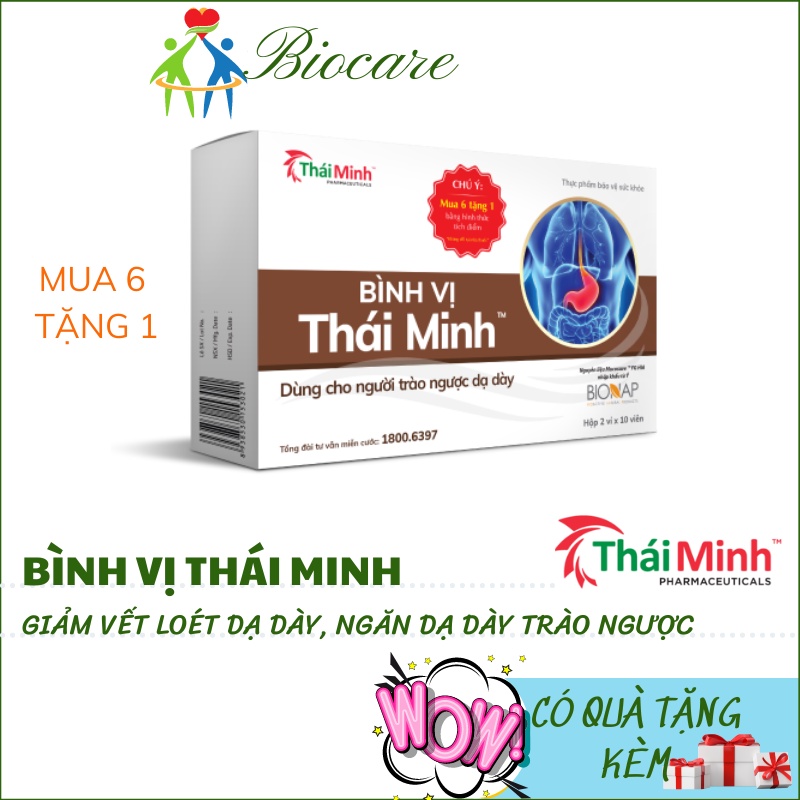 Thai Minh Flavor Box Of 30 Tablets - Reduce Gastroesophageal Reflux And ...