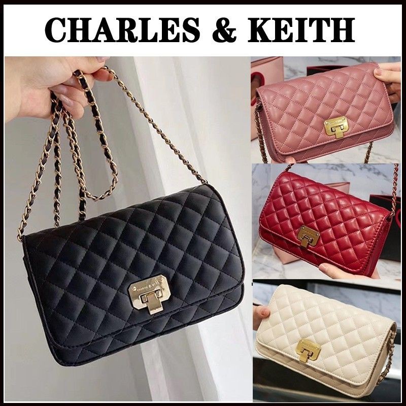 Charles and keith chain hotsell sling bag