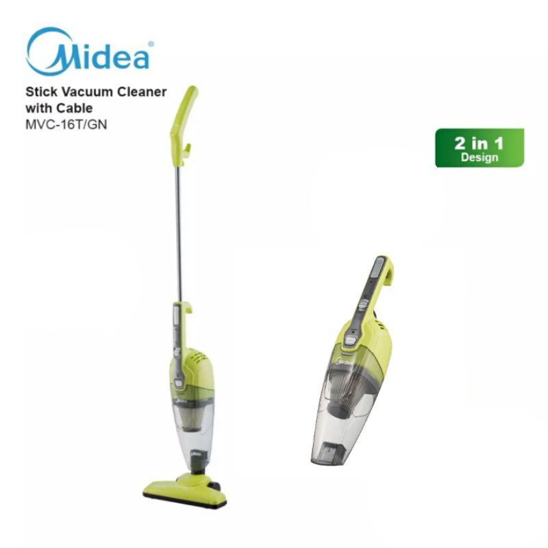 MIDEA portable stick vacuum cleaner MVC-SC861(R/B ) / MVC-16T-GN ...