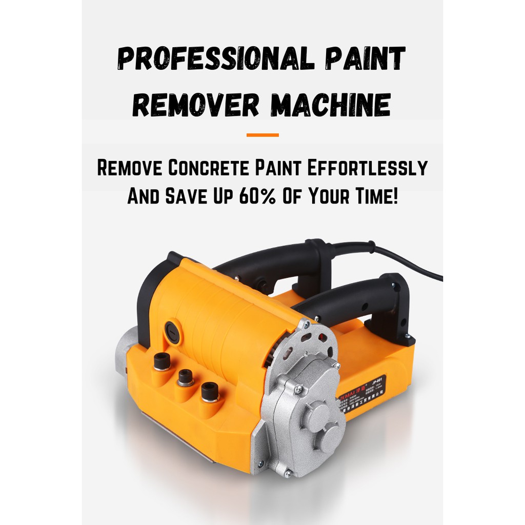 Industrial Wall Planer Tool Wall Cutter Electric Paint Remover Cement