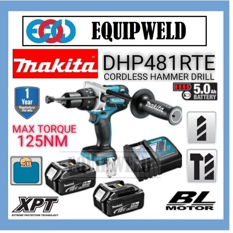 Makita deals dhp481 rte