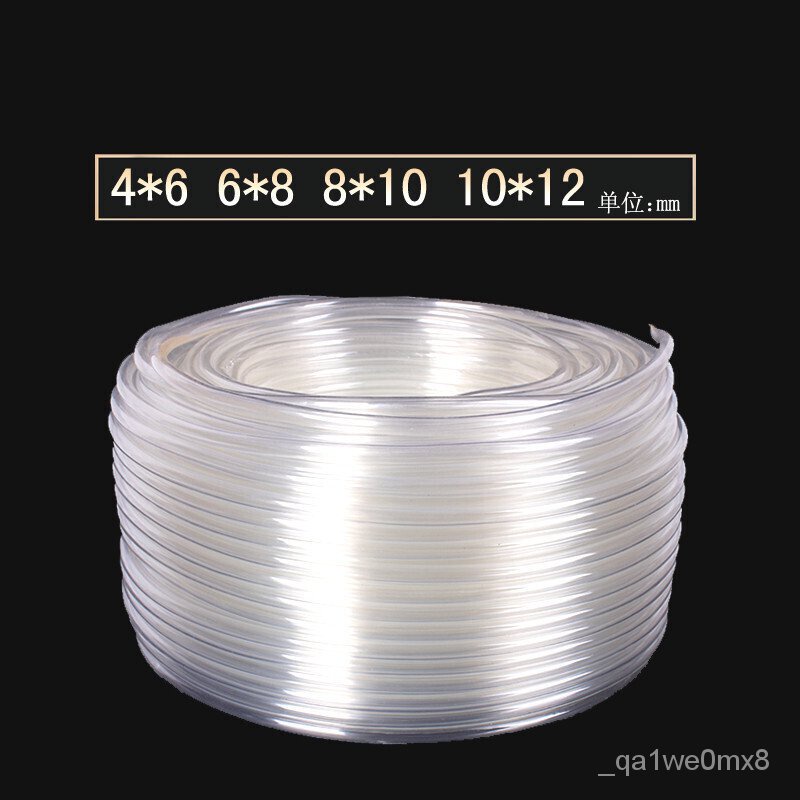 PVCHorizontal Hose UltraFlat Tube Transparent Hose Construction Site UltraFlat Water Pipe High