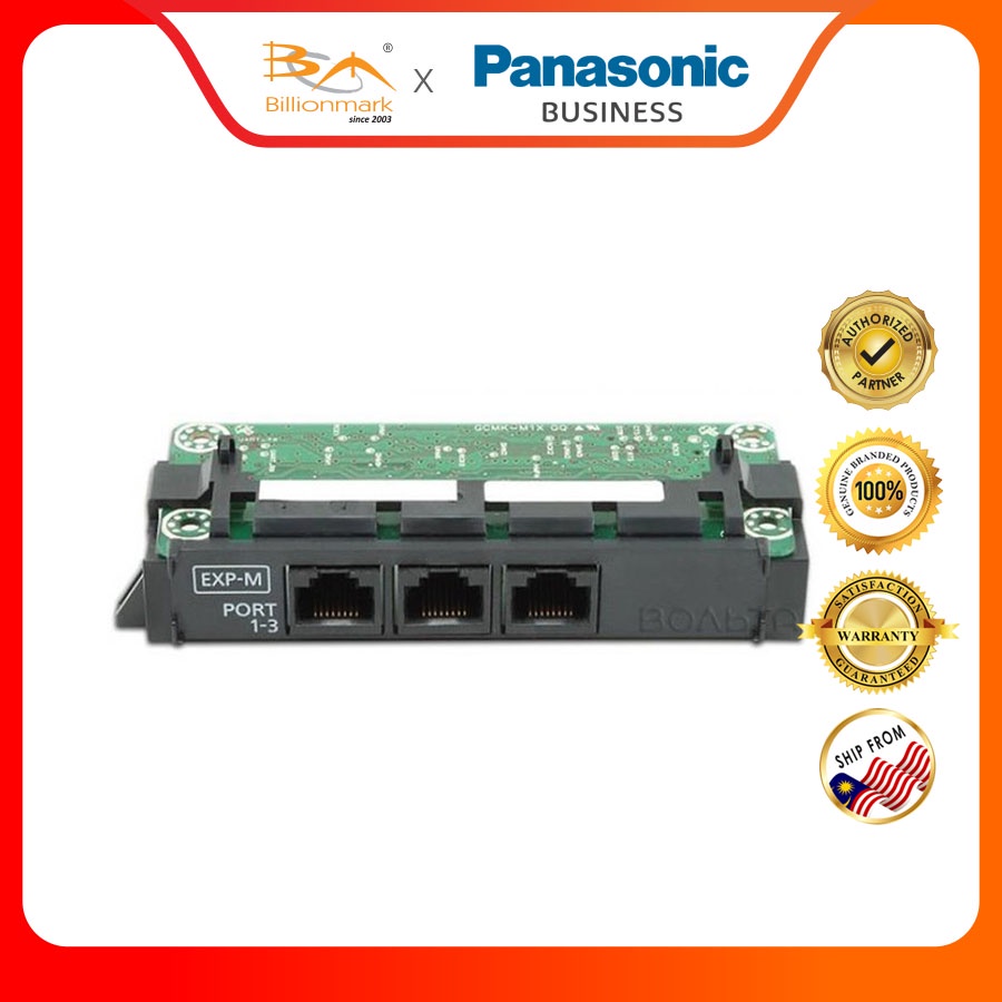 Panasonic KX-NS5130X 3 Ports Expansion Master Card For NS300 PABX