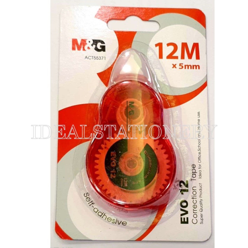 M&G Correction Tape (12M X 5M) Evo 12 Shopee Malaysia