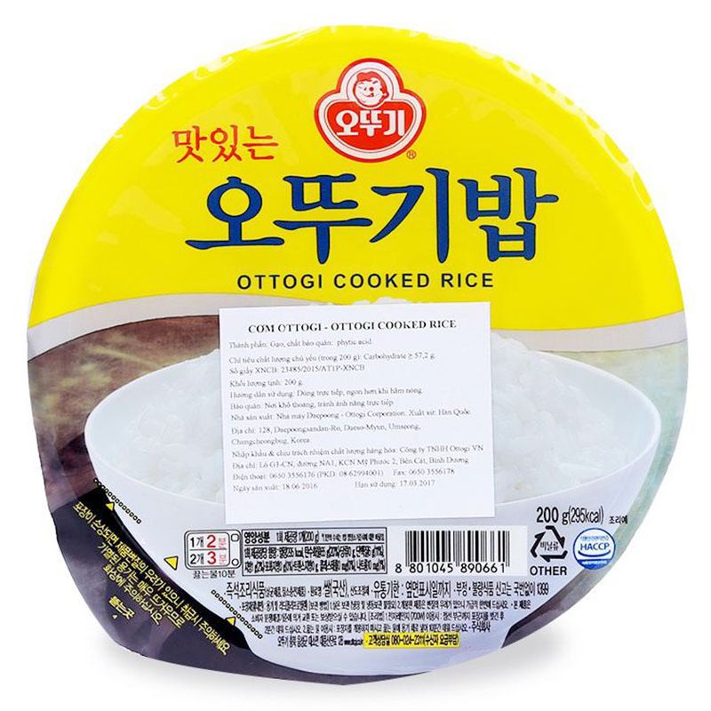 Ottogi Korean White Rice Box 210G | Shopee Malaysia