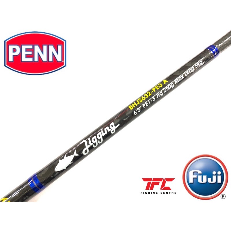 PENN Black Hawk Jigging Spinning Rod Blackhawk Fast Jig Slow