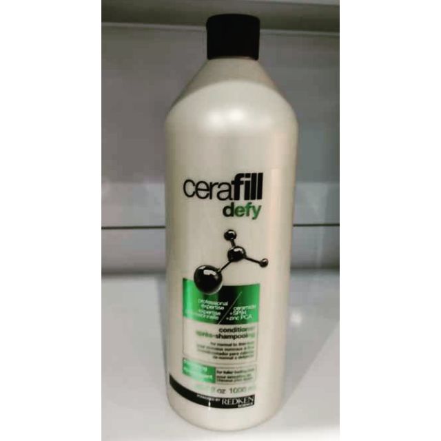REDKEN CERAFILL DEFY THICKENING CONDITIONER (FOR NORMAL TO THIN HAIR ...